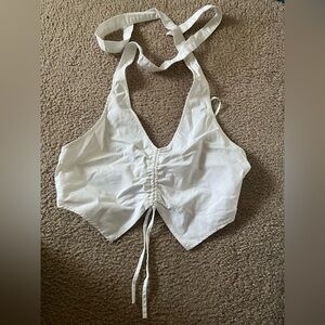 Ruched Halter Top